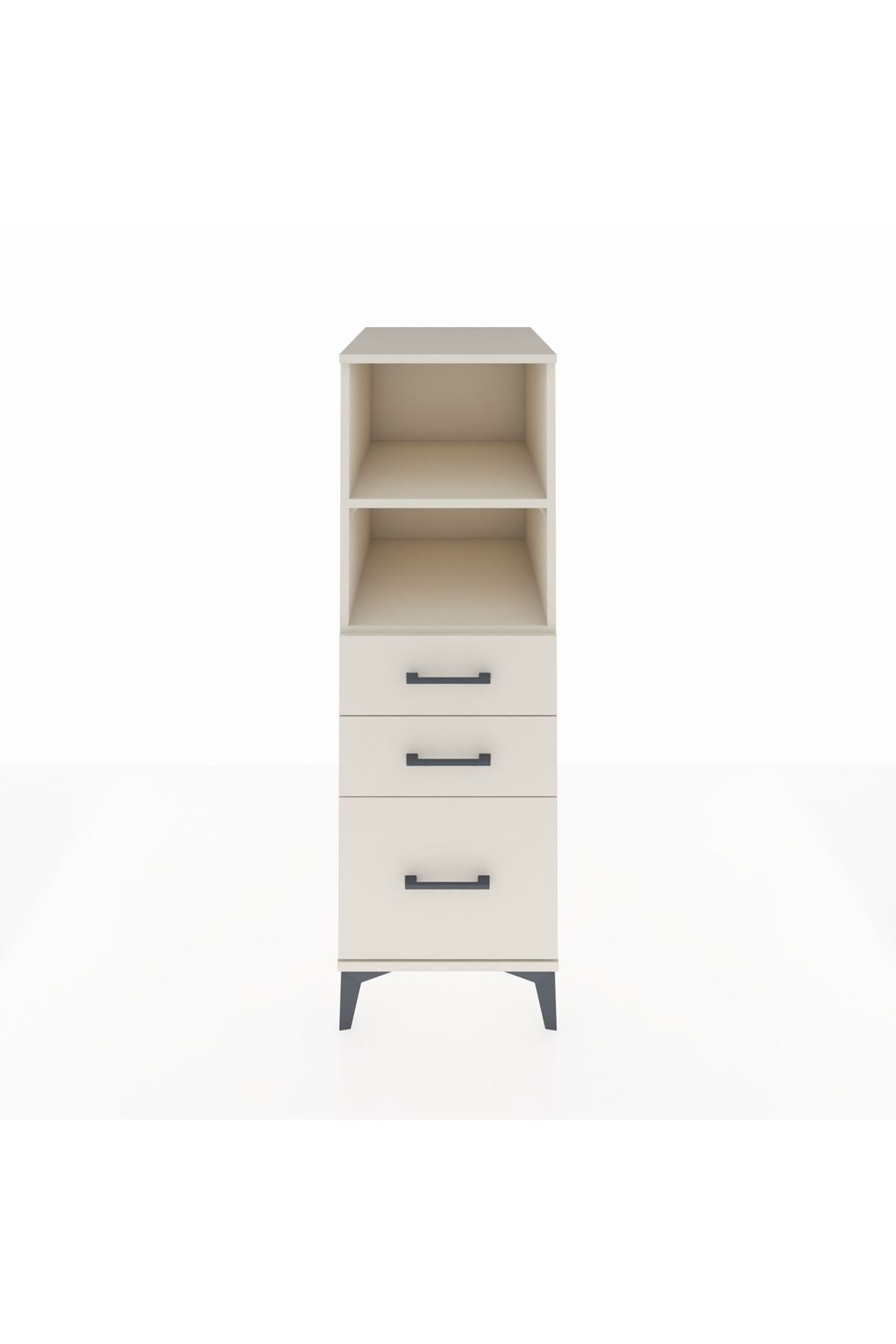 Kronos Dolap 2 Raflı 3 Çekmeceli 44x59x134 - S82M072V1C