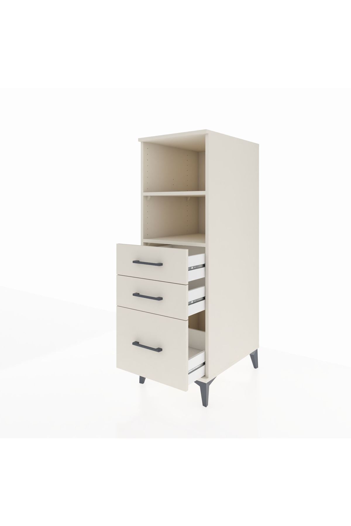 Kronos Dolap 2 Raflı 3 Çekmeceli 44x59x134 - S82M072V1C
