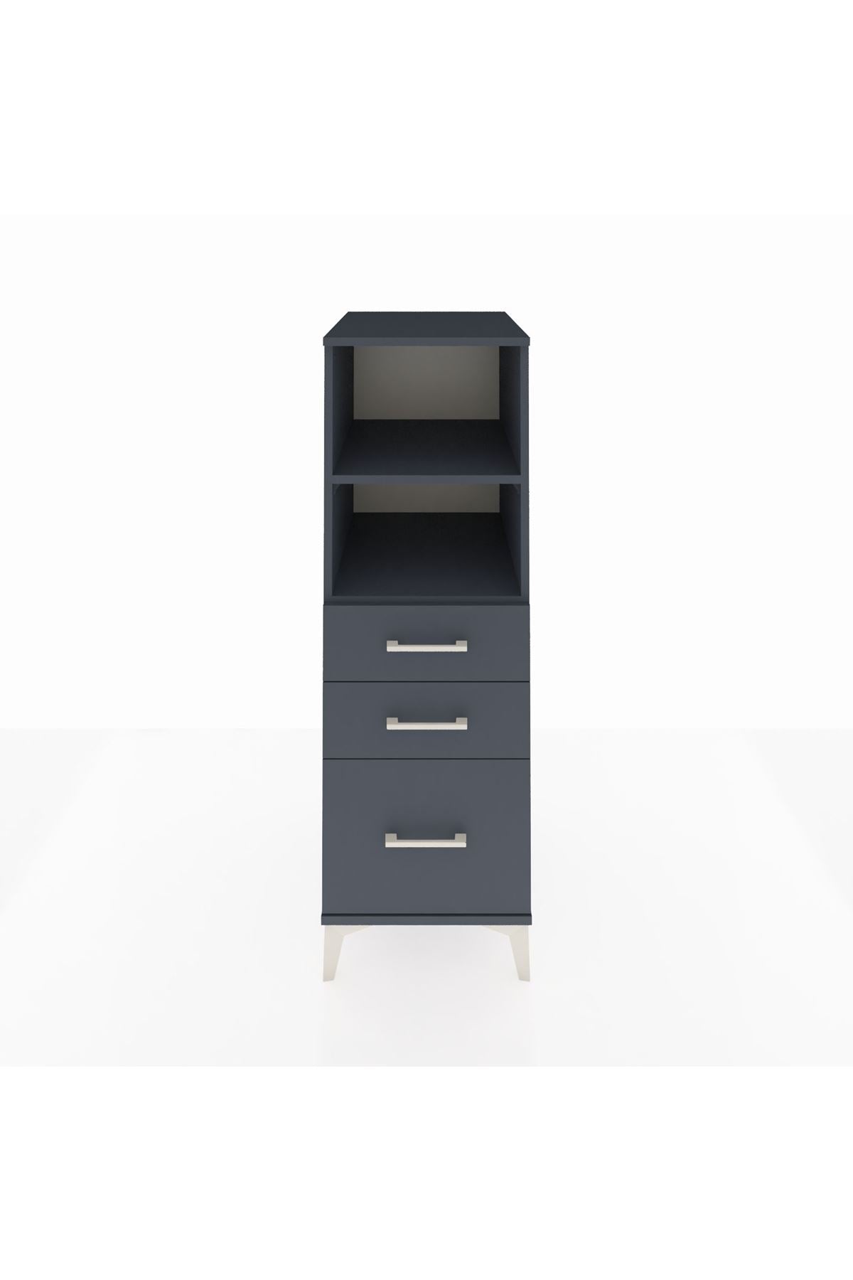 Kronos Dolap 2 Raflı 3 Çekmeceli 44x59x134 - S82M072V5C