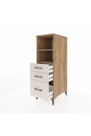 Kronos Dolap 2 Raflı 3 Çekmeceli 44x59x134 - S82M072V7C