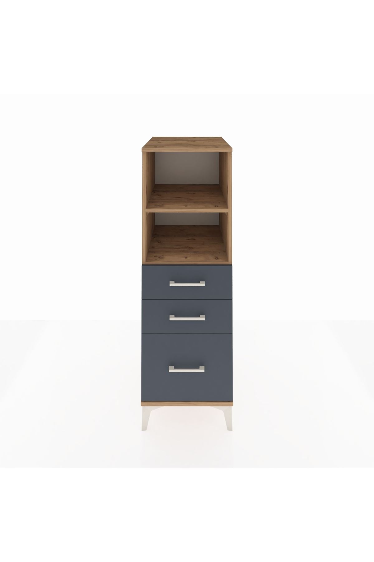 Kronos Dolap 2 Raflı 3 Çekmeceli 44x59x134 - S82M072V8C