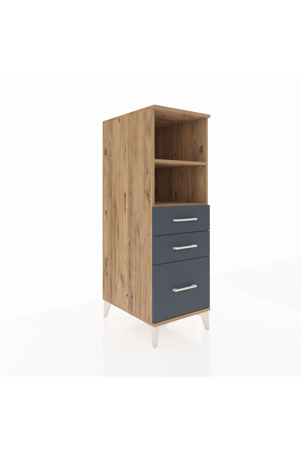 Kronos Dolap 2 Raflı 3 Çekmeceli 44x59x134 - S82M072V8C