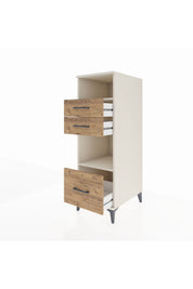 Kronos Dolap 2 Raflı 3 Çekmeceli 44x59x134 - S82M073V3C