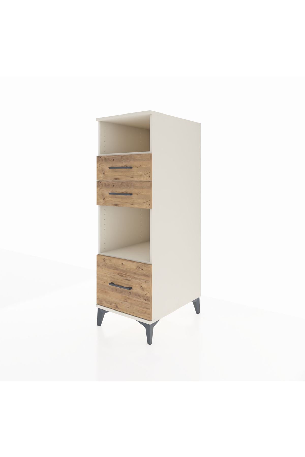 Kronos Dolap 2 Raflı 3 Çekmeceli 44x59x134 - S82M073V3C
