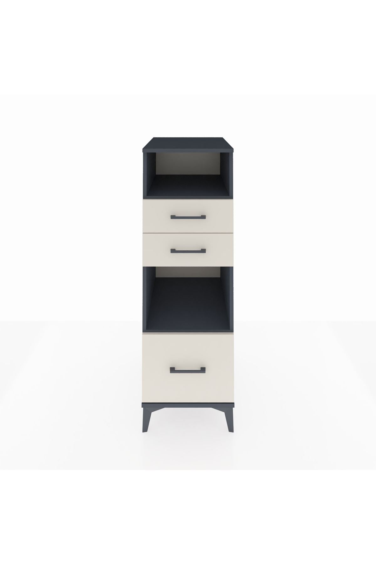 Kronos Dolap 2 Raflı 3 Çekmeceli 44x59x134 - S82M073V4C