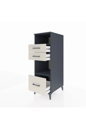 Kronos Dolap 2 Raflı 3 Çekmeceli 44x59x134 - S82M073V4C