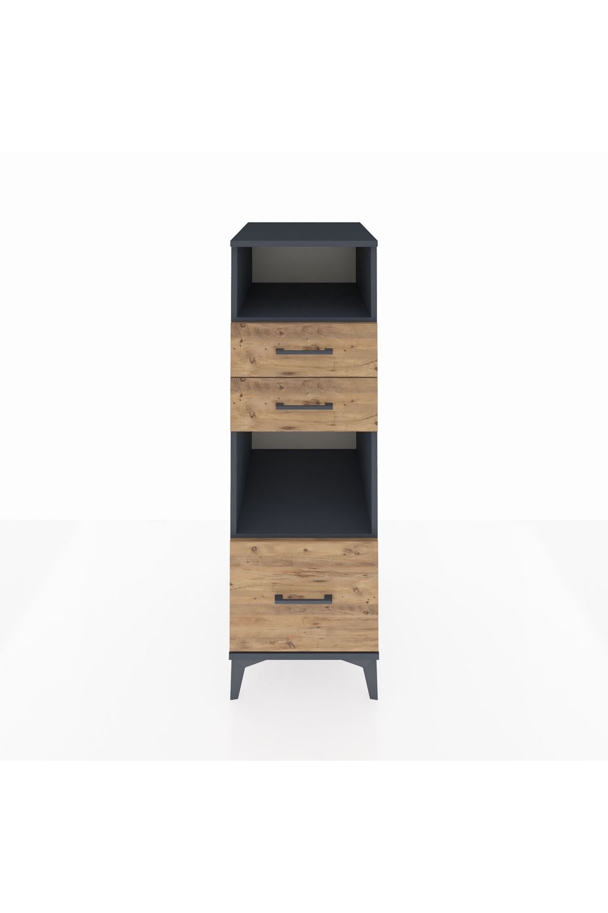 Kronos Dolap 2 Raflı 3 Çekmeceli 44x59x134 - S82M073V6C