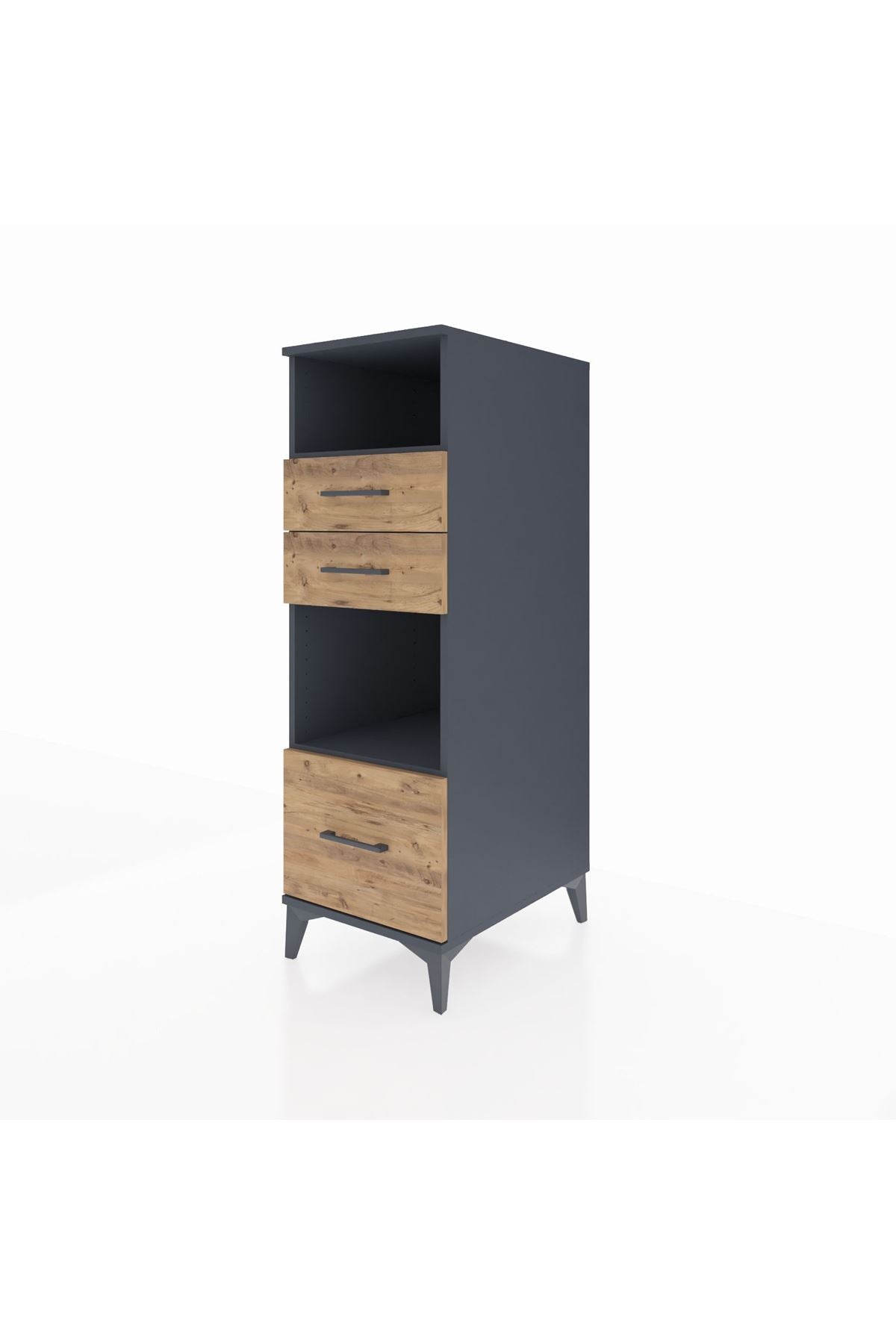 Kronos Dolap 2 Raflı 3 Çekmeceli 44x59x134 - S82M073V6C