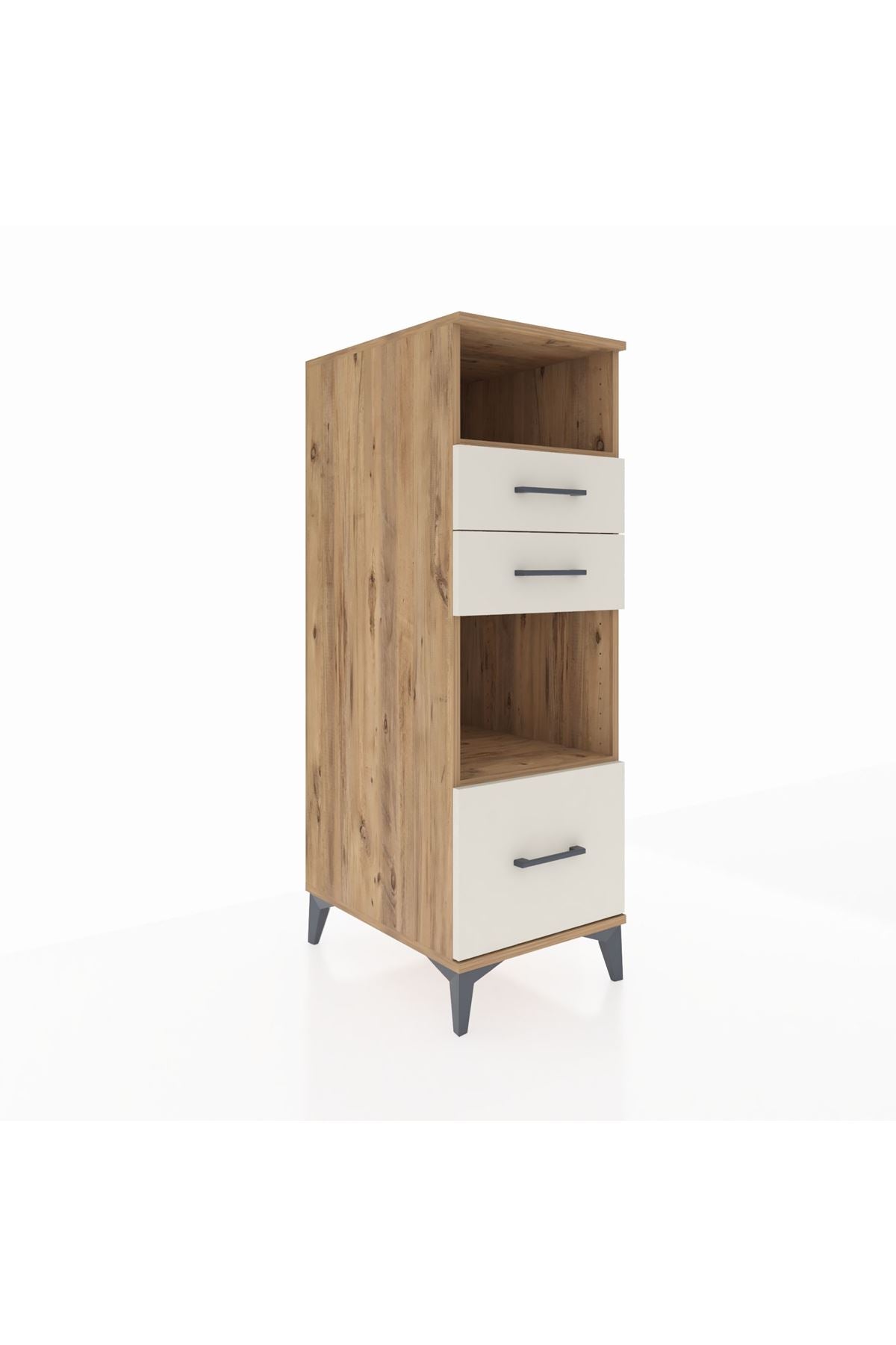 Kronos Dolap 2 Raflı 3 Çekmeceli 44x59x134 - S82M073V7C