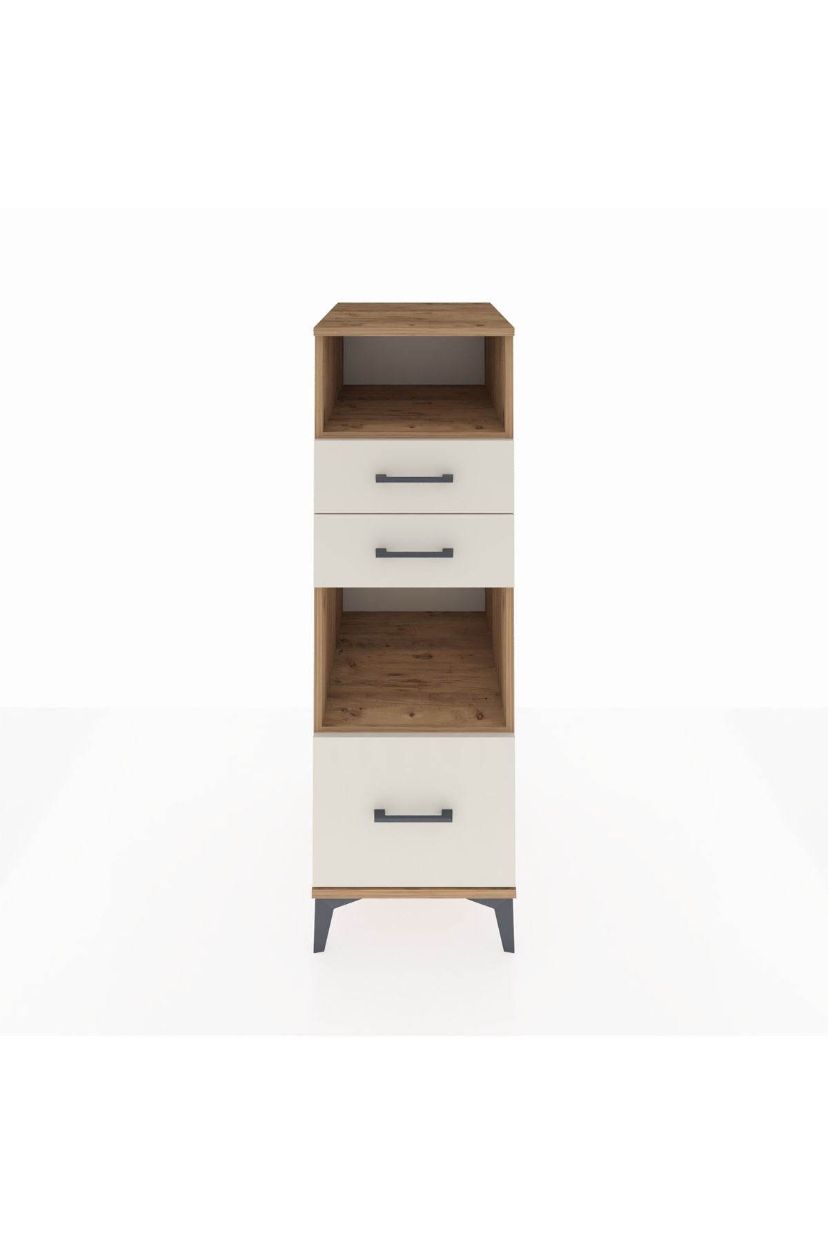 Kronos Dolap 2 Raflı 3 Çekmeceli 44x59x134 - S82M073V7C