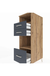 Kronos Dolap 2 Raflı 3 Çekmeceli 44x59x134 - S82M073V8C