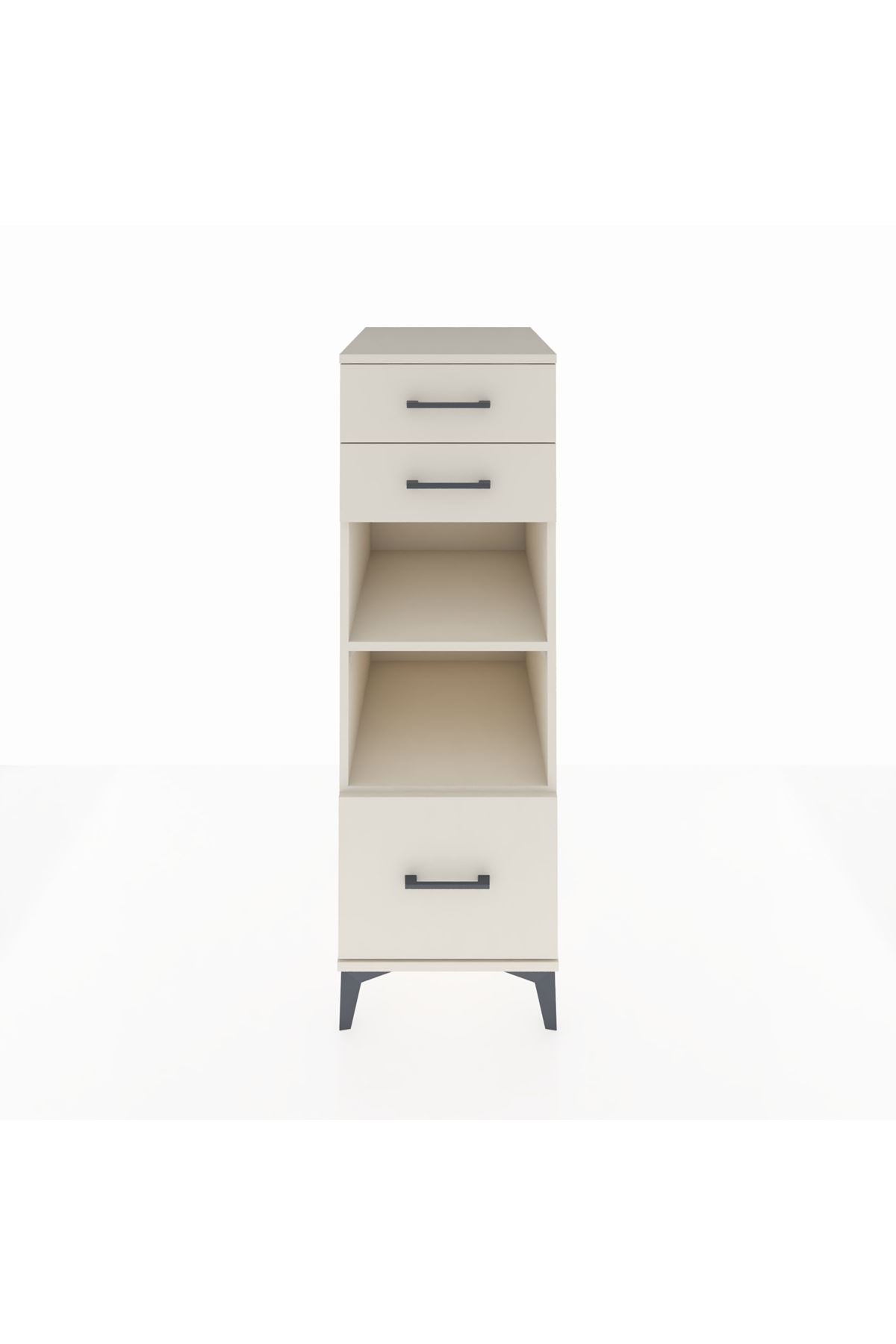 Kronos Dolap 2 Raflı 3 Çekmeceli 44x59x134 - S82M074V1C