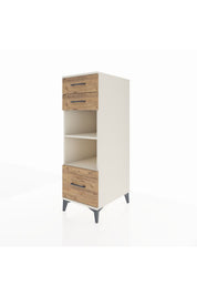 Kronos Dolap 2 Raflı 3 Çekmeceli 44x59x134 - S82M074V3C