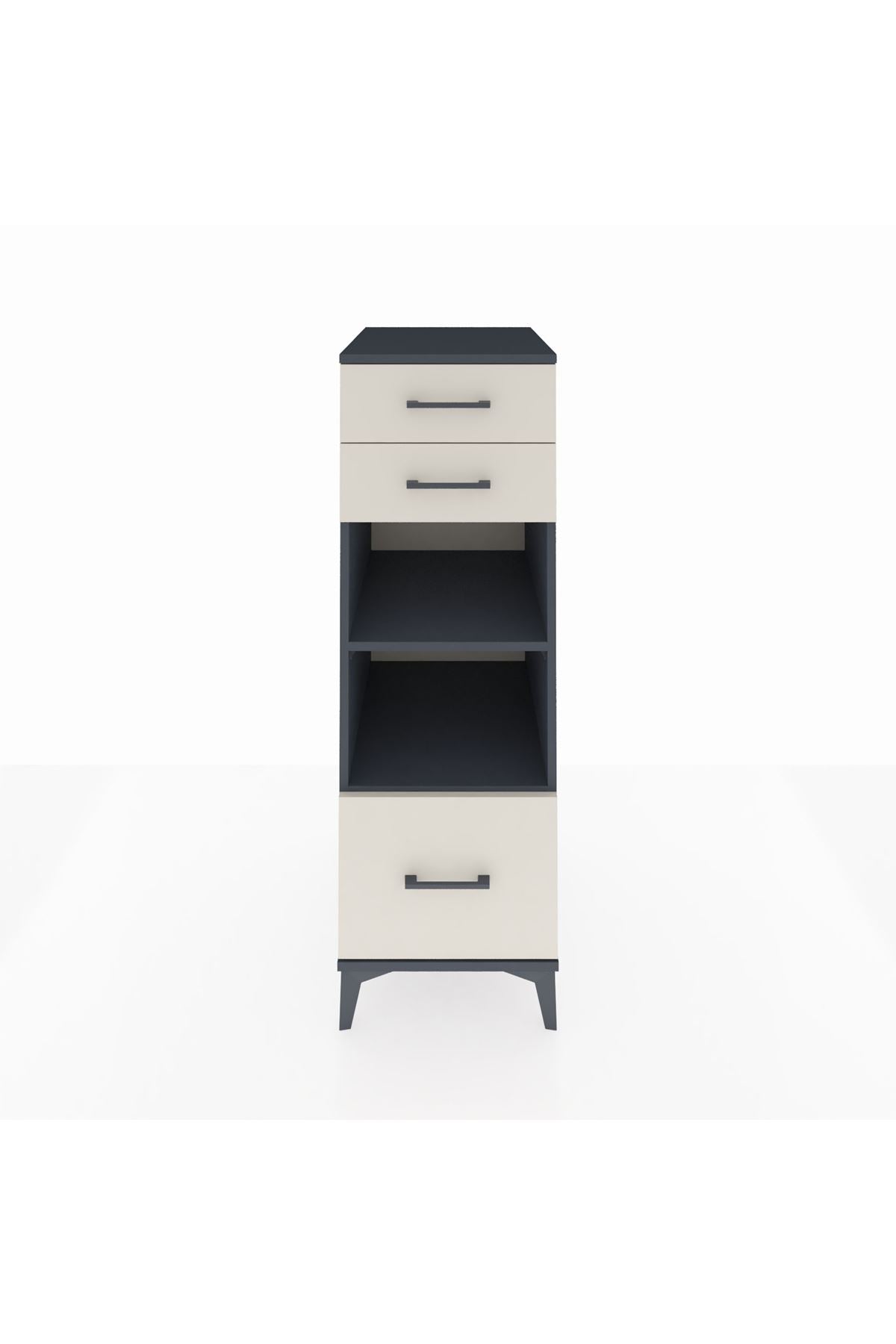 Kronos Dolap 2 Raflı 3 Çekmeceli 44x59x134 - S82M074V4C