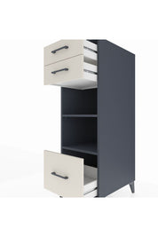 Kronos Dolap 2 Raflı 3 Çekmeceli 44x59x134 - S82M074V4C