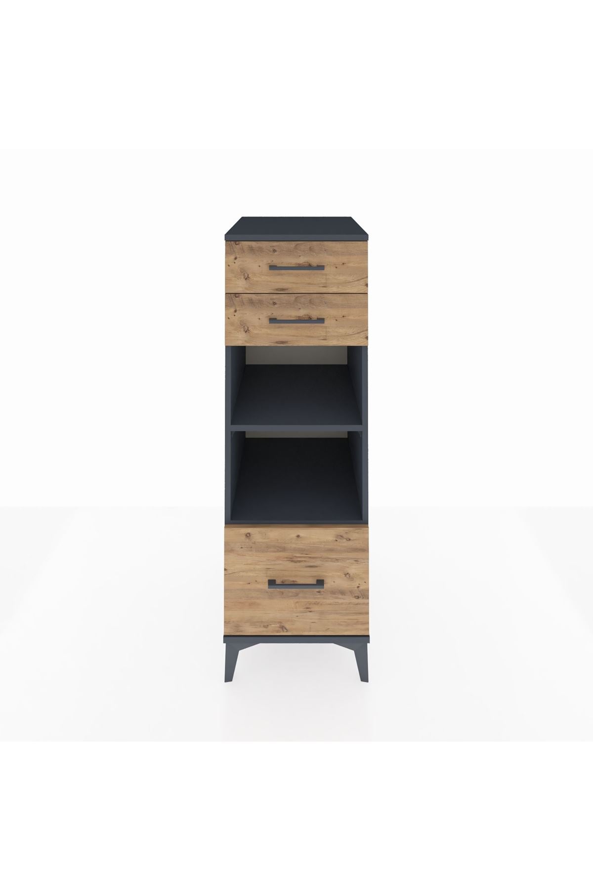 Kronos Dolap 2 Raflı 3 Çekmeceli 44x59x134 - S82M074V6C
