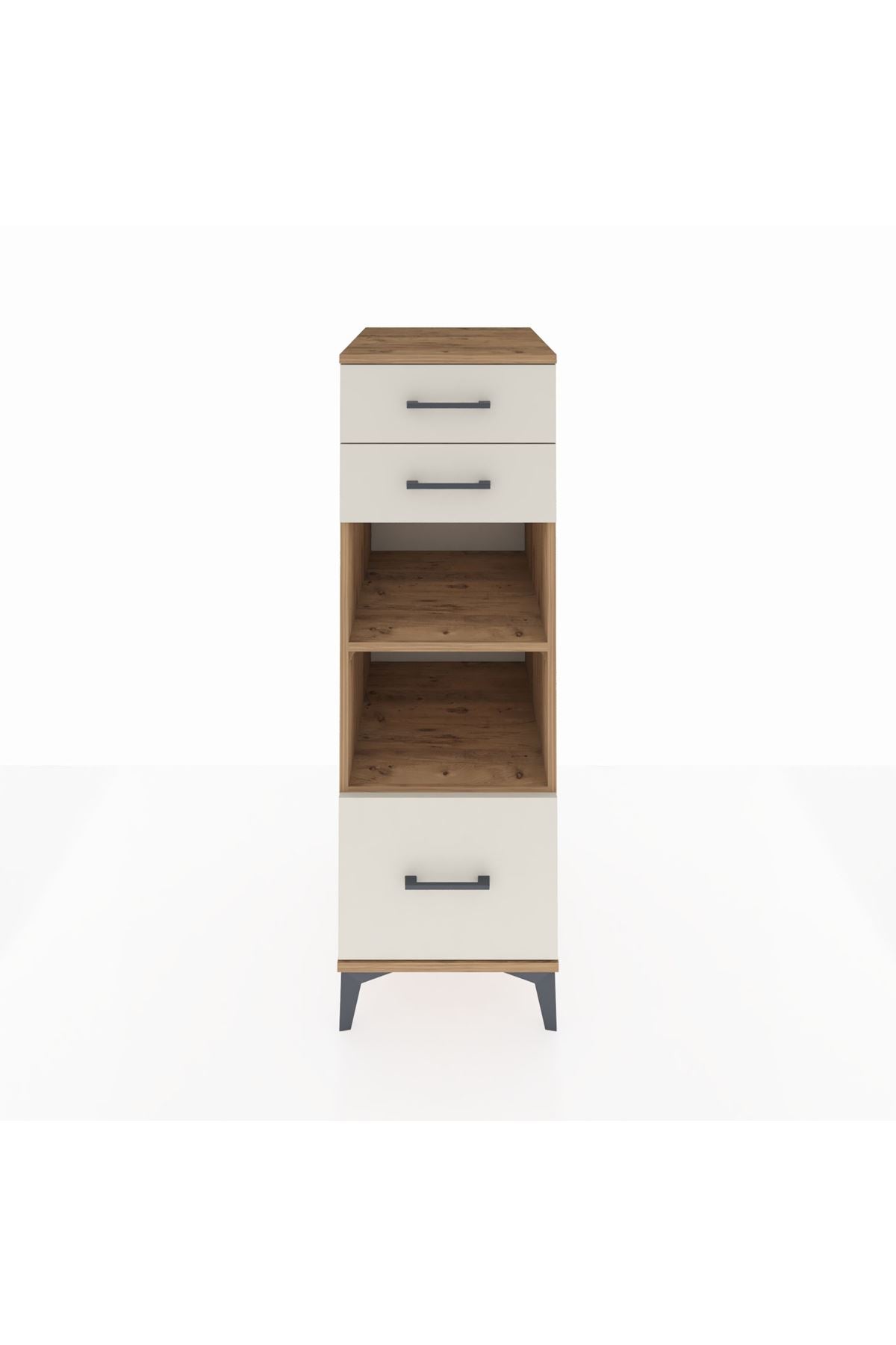 Kronos Dolap 2 Raflı 3 Çekmeceli 44x59x134 - S82M074V7C