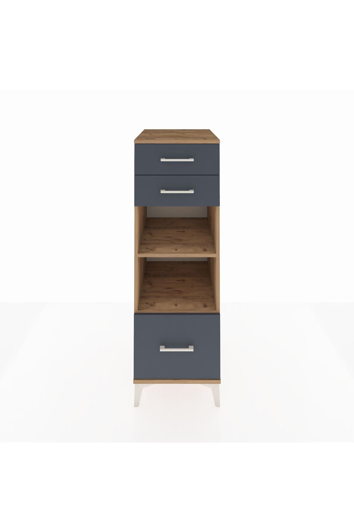 Kronos Dolap 2 Raflı 3 Çekmeceli 44x59x134 - S82M074V8C