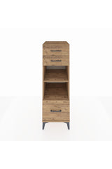 Kronos Dolap 2 Raflı 3 Çekmeceli 44x59x134