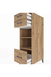 Kronos Dolap 2 Raflı 3 Çekmeceli 44x59x134 - S82M074V9C