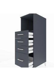 Kronos Dolap Tek Raflı 4 Çekmeceli 44x59x134 - S82M075V5C