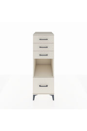 Kronos Dolap Tek Raflı 4 Çekmeceli 44x59x134 - S82M076V1C