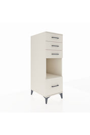Kronos Dolap Tek Raflı 4 Çekmeceli 44x59x134 - S82M076V1C