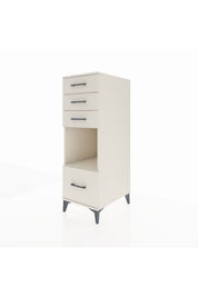 Kronos Dolap Tek Raflı 4 Çekmeceli 44x59x134 - S82M076V1C