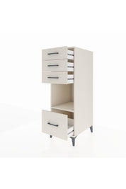 Kronos Dolap Tek Raflı 4 Çekmeceli 44x59x134 - S82M076V1C