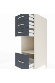 Kronos Dolap Tek Raflı 4 Çekmeceli 44x59x134 - S82M076V2C