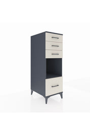 Kronos Dolap Tek Raflı 4 Çekmeceli 44x59x134 - S82M076V4C