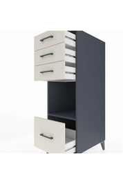 Kronos Dolap Tek Raflı 4 Çekmeceli 44x59x134 - S82M076V4C