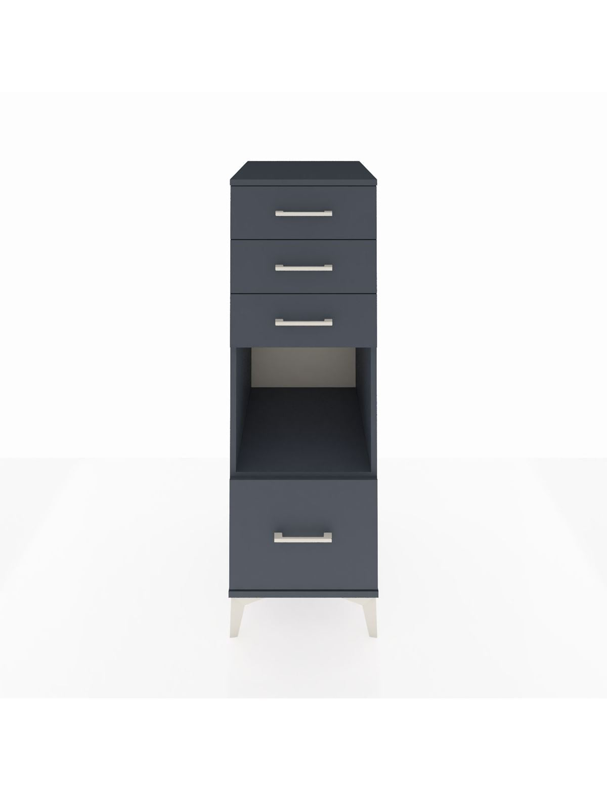 Kronos Dolap Tek Raflı 4 Çekmeceli 44x59x134 - S82M076V5C