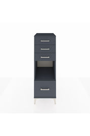 Kronos Dolap Tek Raflı 4 Çekmeceli 44x59x134 - S82M076V5C