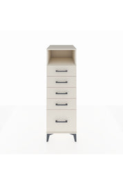 Kronos Dolap Tek Raflı 5 Çekmeceli 44x59x134 - S82M077V1C