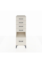 Kronos Dolap Tek Raflı 5 Çekmeceli 44x59x134 - S82M078V1C