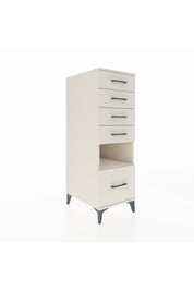 Kronos Dolap Tek Raflı 5 Çekmeceli 44x59x134 - S82M078V1C
