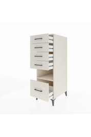 Kronos Dolap Tek Raflı 5 Çekmeceli 44x59x134 - S82M078V1C