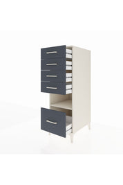 Kronos Dolap Tek Raflı 5 Çekmeceli 44x59x134 - S82M078V2C