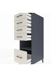 Kronos Dolap Tek Raflı 5 Çekmeceli 44x59x134 - S82M078V4C
