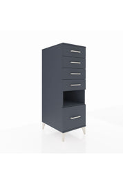 Kronos Dolap Tek Raflı 5 Çekmeceli 44x59x134 - S82M078V5C