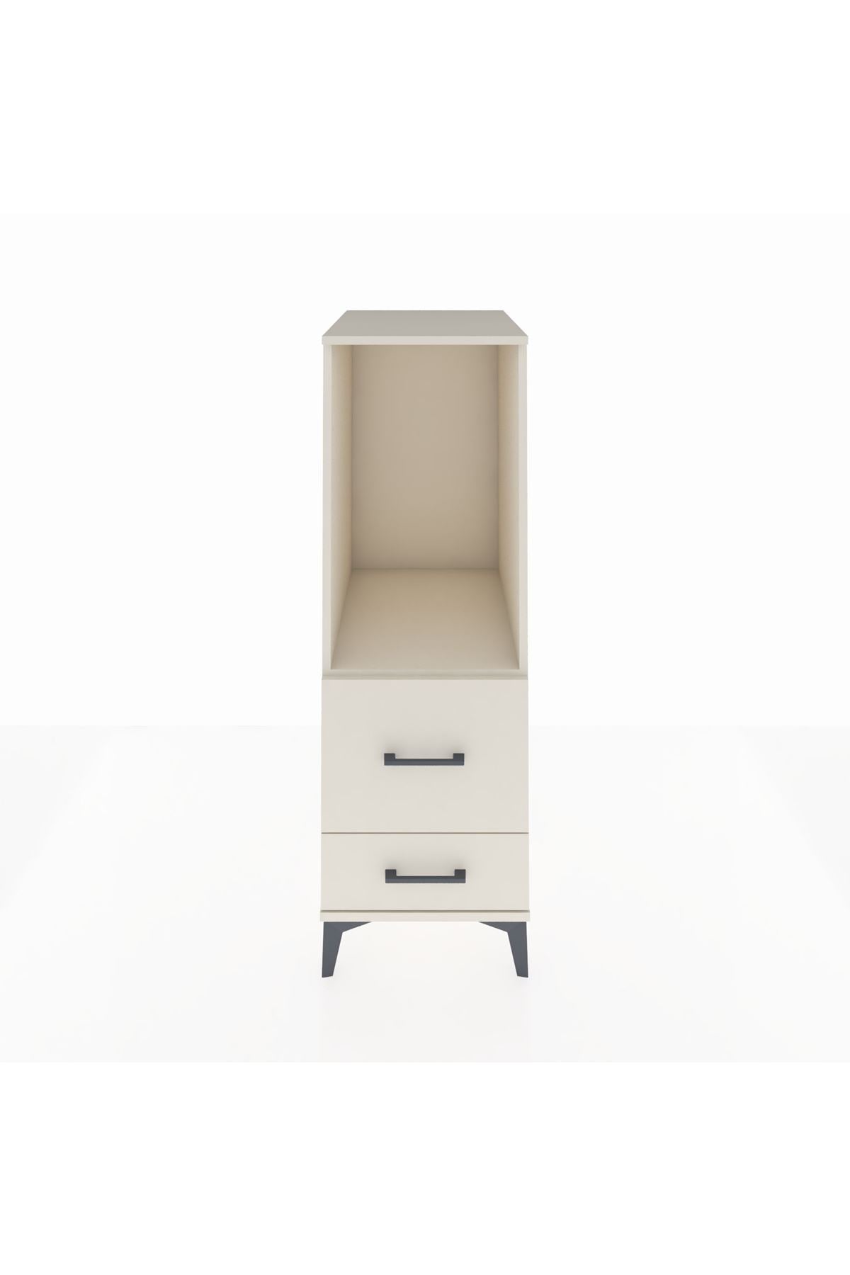 Kronos Dolap Tek Raflı 2 Çekmeceli 44x59x134 - S82M079V1C