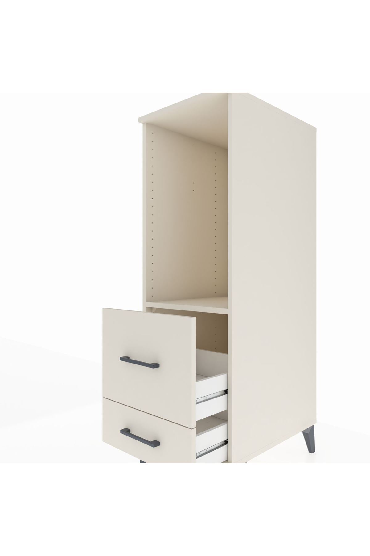Kronos Dolap Tek Raflı 2 Çekmeceli 44x59x134 - S82M079V1C
