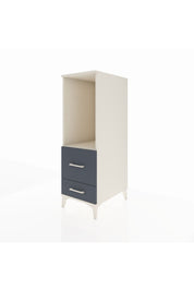 Kronos Dolap Tek Raflı 2 Çekmeceli 44x59x134 - S82M079V2C