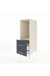 Kronos Dolap Tek Raflı 2 Çekmeceli 44x59x134 - S82M079V2C