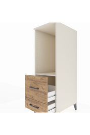Kronos Dolap Tek Raflı 2 Çekmeceli 44x59x134 - S82M079V3C