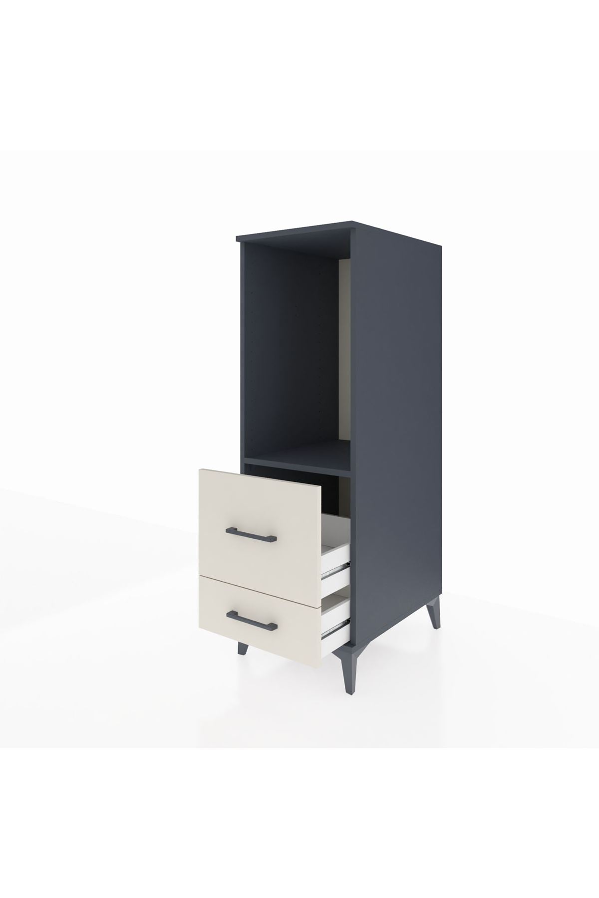 Kronos Dolap Tek Raflı 2 Çekmeceli 44x59x134 - S82M079V4C