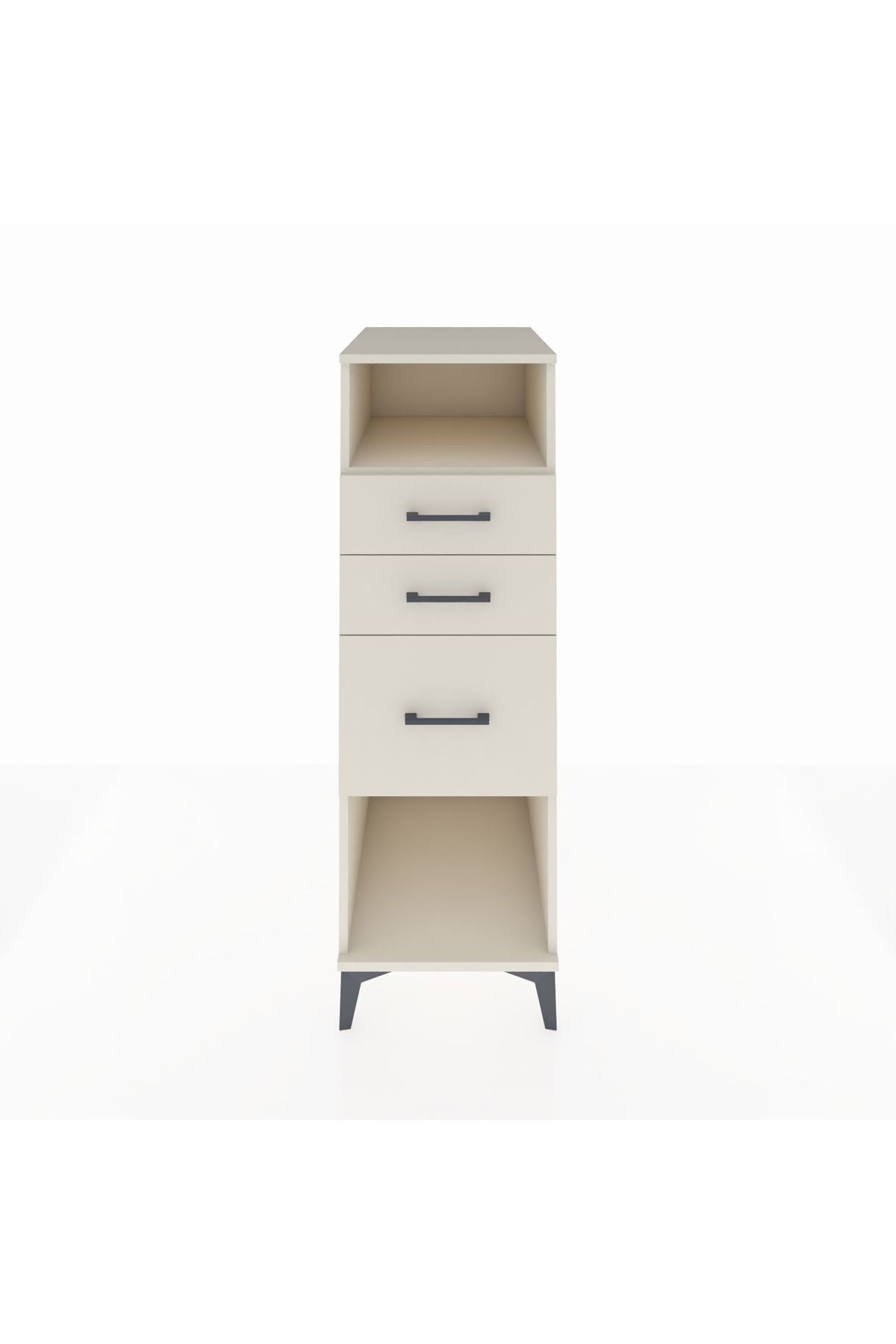 Kronos Dolap Tek Raflı 3 Çekmeceli 44x59x134 - S82M081V1C