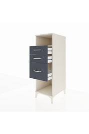 Kronos Dolap Tek Raflı 3 Çekmeceli 44x59x134 - S82M081V2C
