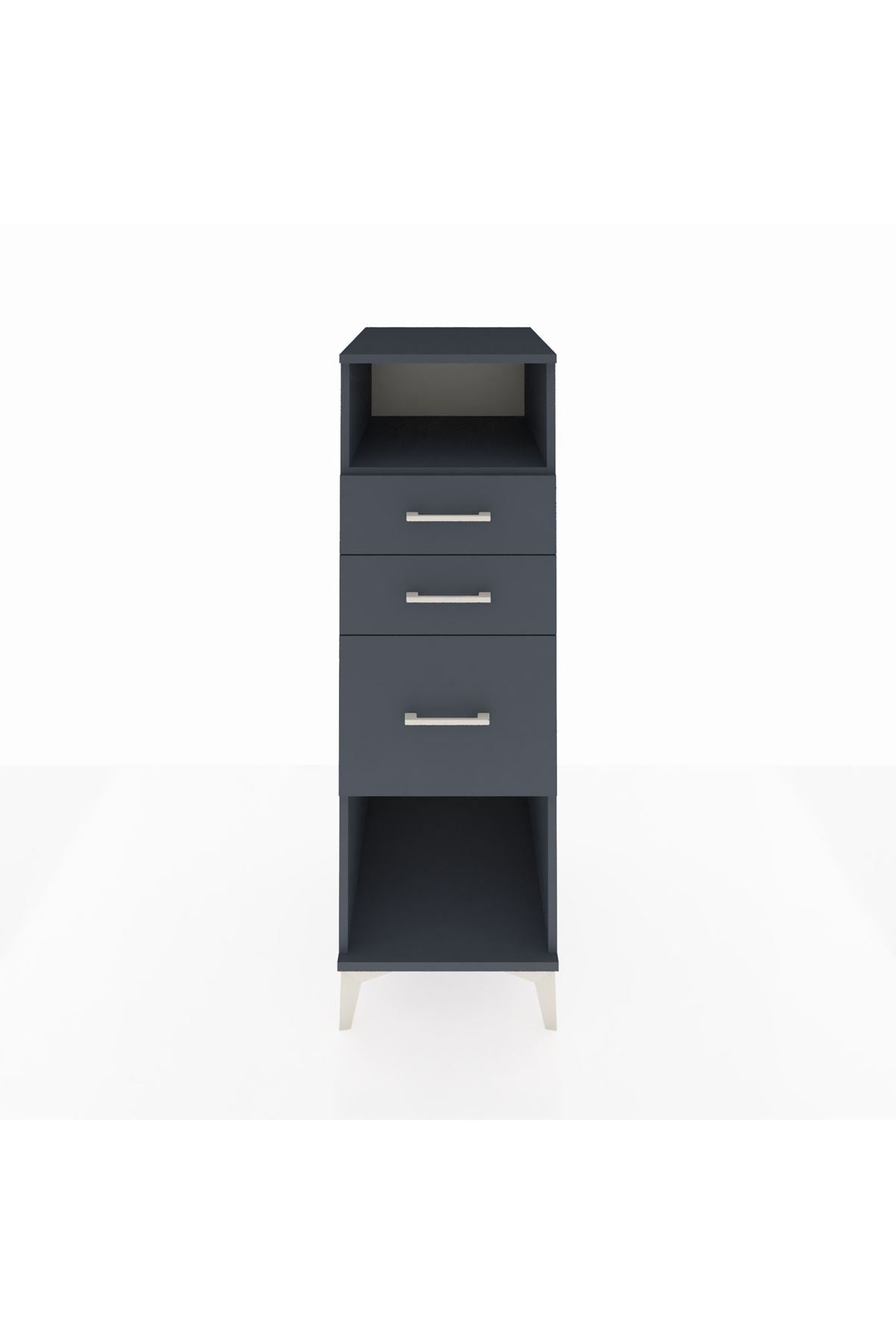 Kronos Dolap Tek Raflı 3 Çekmeceli 44x59x134 - S82M081V5C